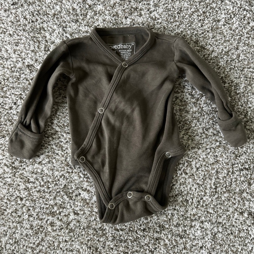 L’ovedbaby Baby Kimono Onesie